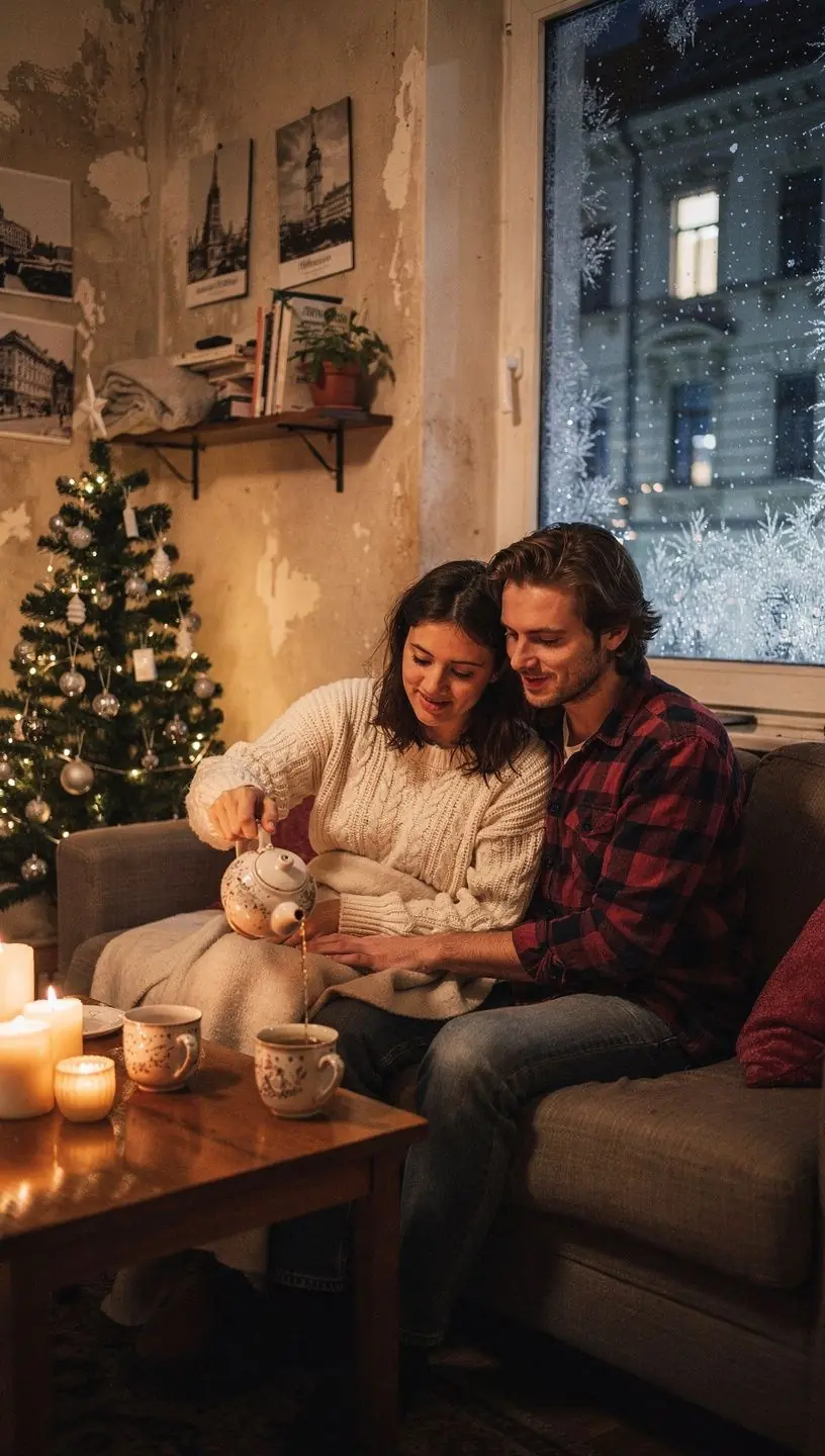 Virágzó teaültetvény, ahol mandulás oolong tea készül.