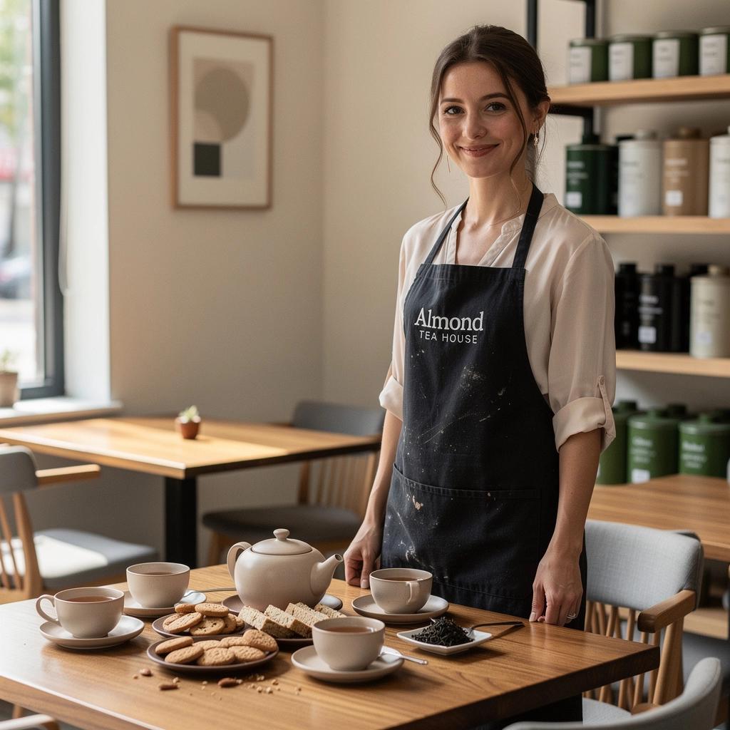 Diófélék és marcipán édes íze, harmonikus teakeverék bemutatása.